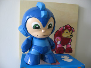 Albert Art Mega Man Munny Custom Toy